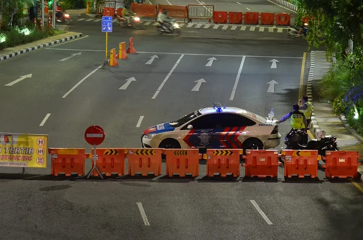 3 Jalan Protokol Ditutup 24 Jam