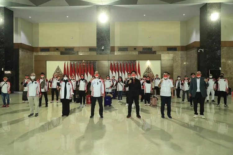 Rombongan Besar Kontingen Indonesia Berangkat ke Jepang