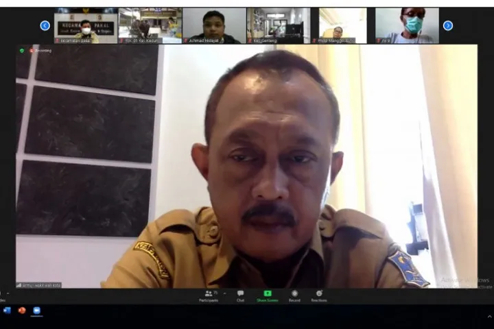Cak Ji Sosialisasi PPKM Darurat ke RT di Surabaya