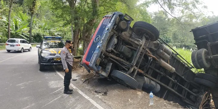 Kecelakaan di Wilayah Hukum Polres Blitar Menurun selama PPKM