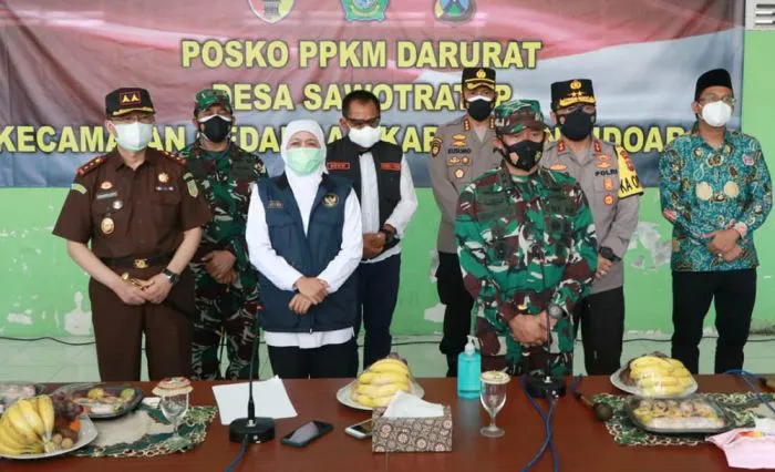 20 Kab/Kota di Jatim Zona Merah, Khofifah Ajak Masyarakat Stay at Home