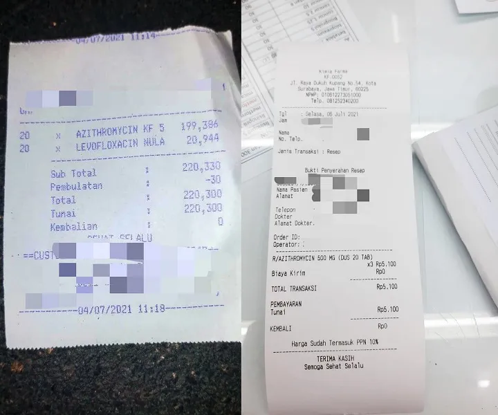 Kimia Farma, Investigasi Penjualan Azithromycin Diatas HET