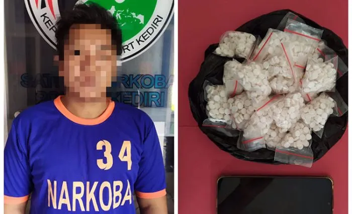Simpan 2.000 Pil Koplo Warga Kediri Ditangkap
