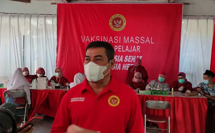 BIN Gelar Vaksinasi Massal untuk SMA/SMK se Sidoarjo