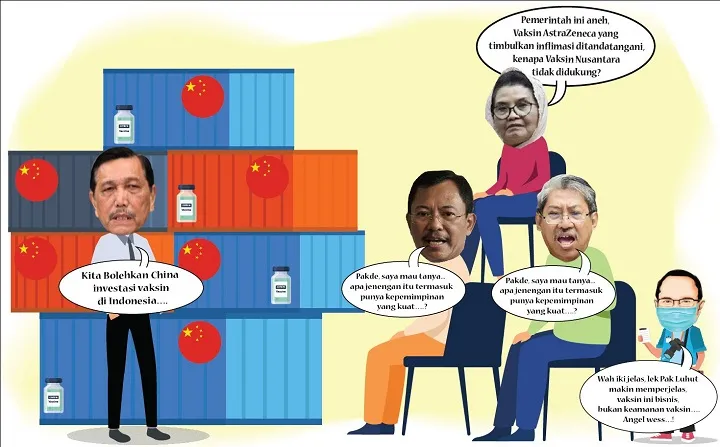 "Menteri Luhut Kontra Produktif"