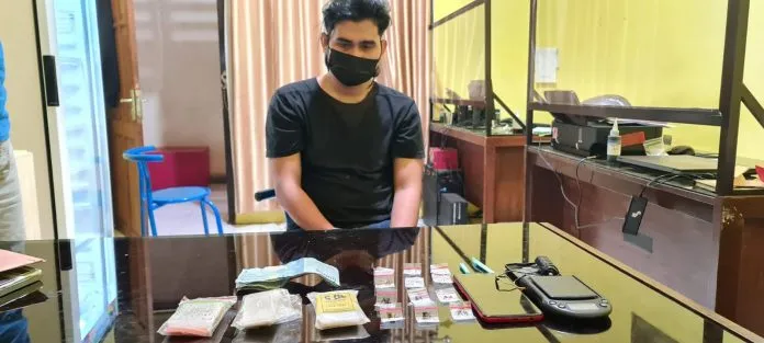Kuli Bangunan di Pasuruan Nyambi Jual Sabu