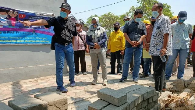 Proyek Kota Tanpa Kumuh Mojokerto Telan Anggaran 3,7 Milyar