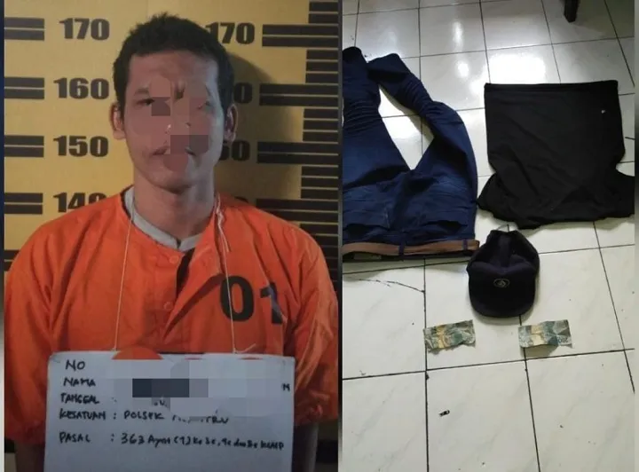 Terekam CCTV, Maling Ayam Tertangkap