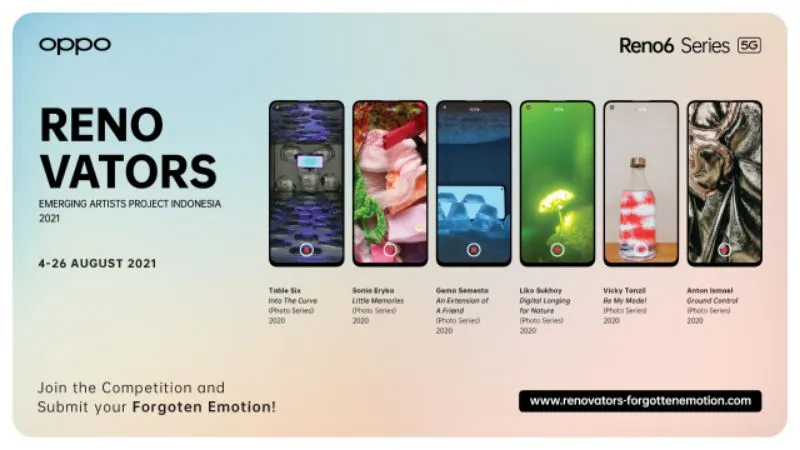 Platform Kreativitas Generasi Muda Ekspresikan "Forgotten Emotion" dalam Format Portrait