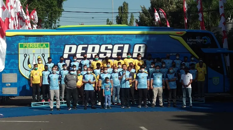 Bawa Misi Kejayaan, Tim dan Bus Persela di Liga 1 Resmi Dilaunching