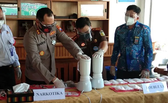 Ribuan BB Kejahatan Dimusnahkan Kejari Nganjuk