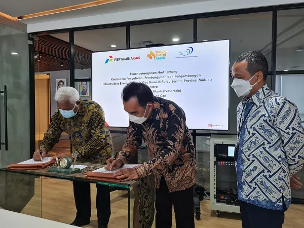 Subholding Gas Pertamina, MEA dan WLI Baku Gandeng Penuhi Kebutuhan Listrik 30MW