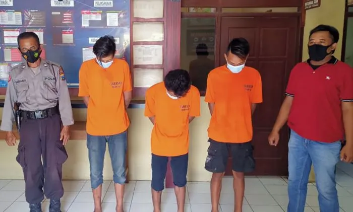 3 Komplotan Pengedar Pil Dobel L di Kediri Diringkus