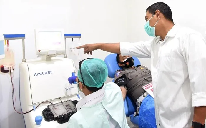 PMI Kota Kediri gelar Donor Darah Massal