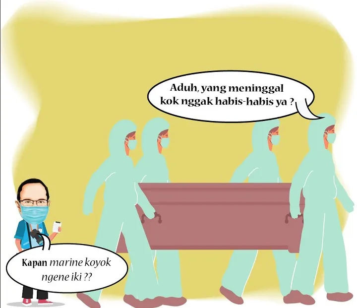 Provinsi Jatim Sering  "Juarai" Kasus Kematian Covid-19 se-Indonesia