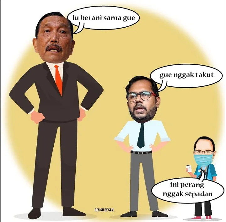 Luhut Sanggup Buka-bukaan Sampai Pengadilan