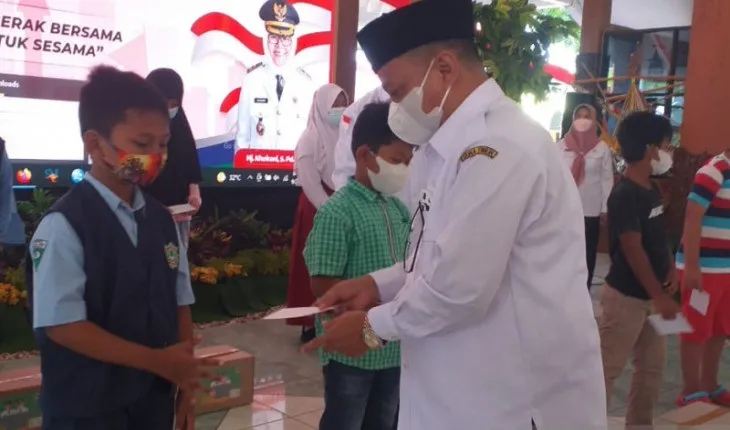 PMI Situbondo Santuni Ratusan Anak Yatim