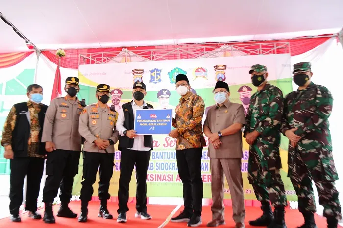 Percepatan Vaksinasi di Wilayah Aglomerasi Dimulai, 300 Nakes Surabaya Berkolaborasi dengan Sidoarjo
