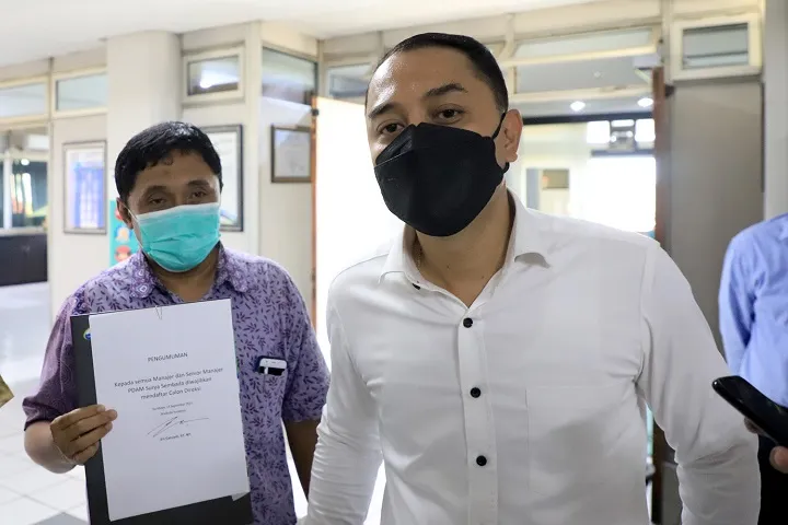 Soal Seleksi Direksi PDAM, Wali Kota Eri: Tidak Ada yang Minta Jabatan, Silahkan Bertarung Sehat
