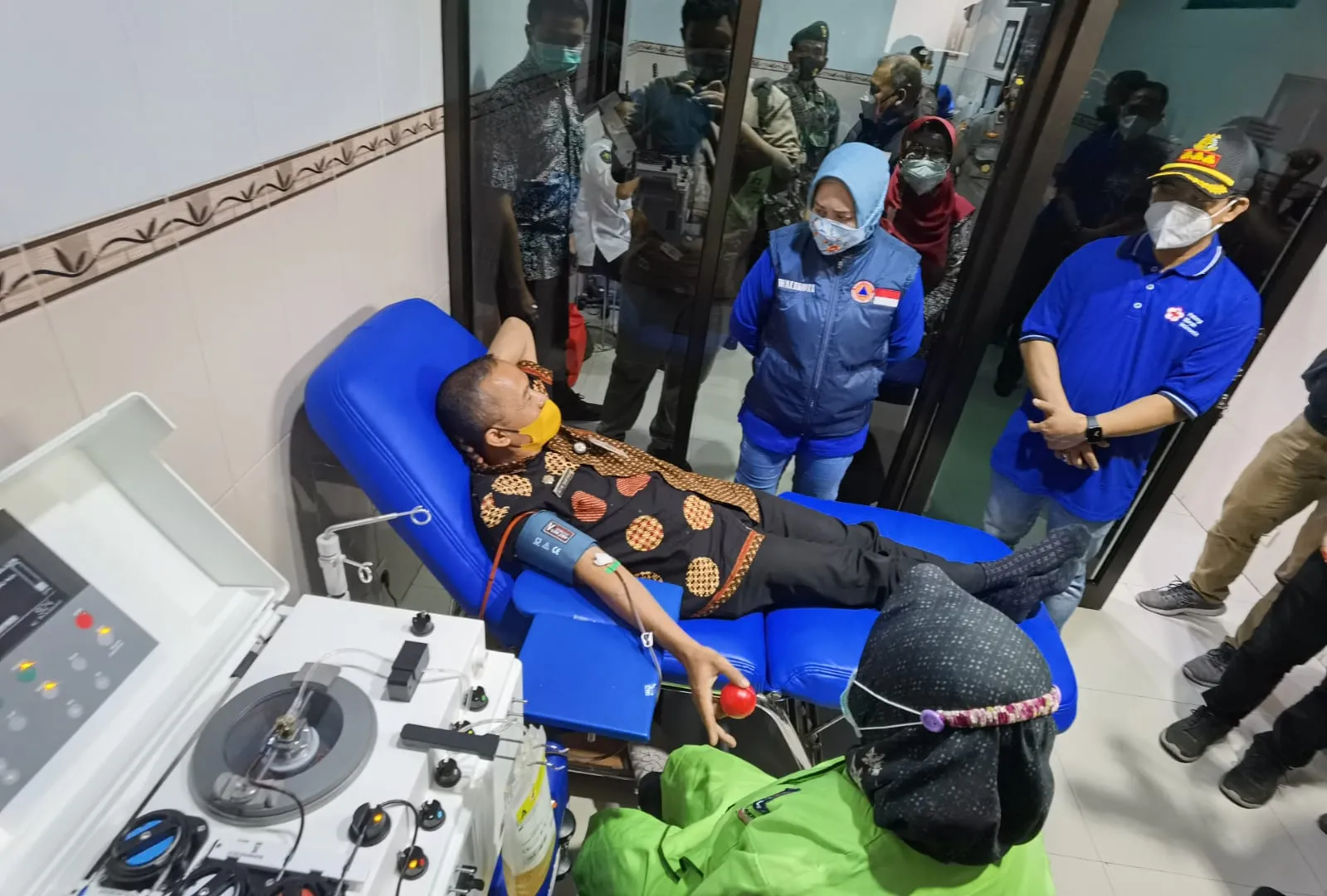 Beli Alat Rp. 1,6 Milyar, PMI Kota Mojokerto Bisa Produksi Plasma Konvalesen Mandiri