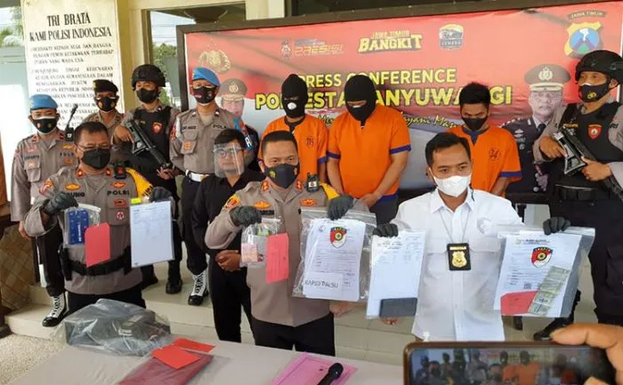 Sindikat Pemalsu Dokumen Antigen di Banyuwangi Tertangkap, 1 DPO