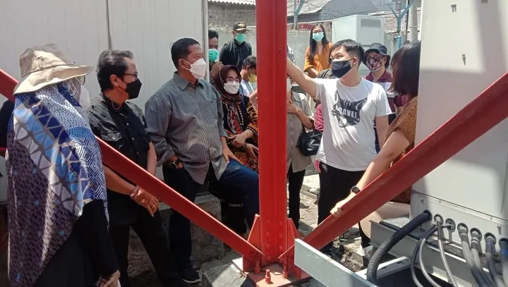 Komisi C Sidak Tower Milik PT Protelindo