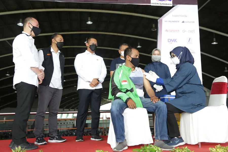 Wali Kota Eri Target Herd Immunity Surabaya Tuntas Akhir September