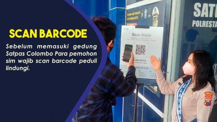Akses Layanan Polisi Terapkan Aplikasi PeduliLindungi