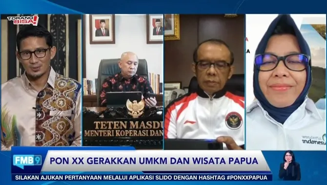 PON XX Papua 2021, Ajang Kebangkitan Ekonomi Pariwisata di Tengah Pandemi
