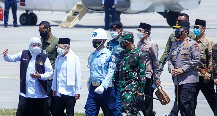 Forkopimda Dampingi Kunjungan Wakil Presiden RI di Jatim
