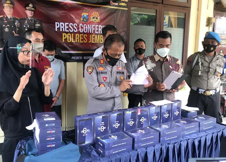 Penadah Tablet Curian di Jember Ditangkap
