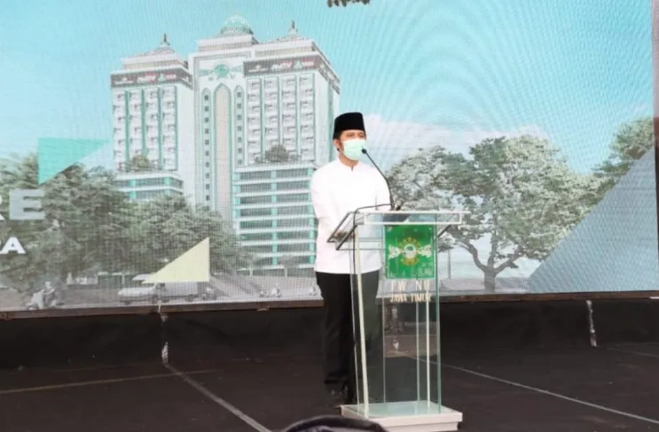 Menara 17 PWNU Jatim, Wagub Emil: Dukung Pusat Industri Halal