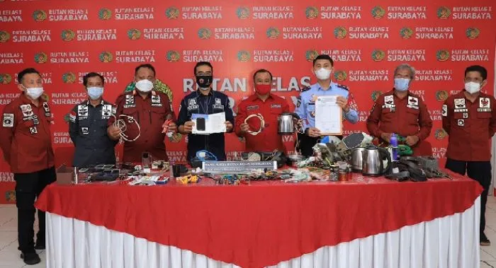 3 Blok Hunian Rutan Medaeng Digeledah