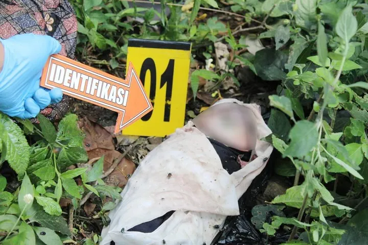 Mayat Bayi Perempuan Ditemukan di Jurang Gembolo Pacet