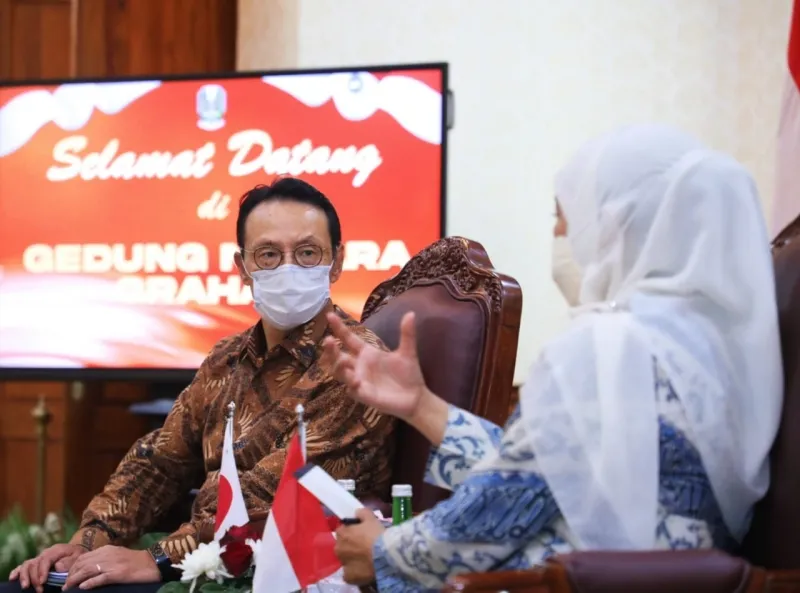 Gubernur Khofifah Harapkan Kerja Sama Jepang dengan RSUD Dr Soetomo