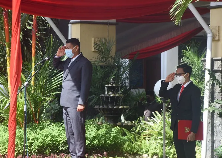Wali Kota Kediri : Tema Bersatu, Bangkit dan Tumbuh Harus Mampu Menjadi Perekat Persatuan Serta Bangkit Melawan Pandemi