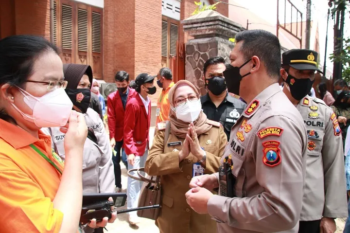 Polresta Malang Kota Gelar Vaksinasi Tahap II, 4.000 Dosis untuk Pelajar