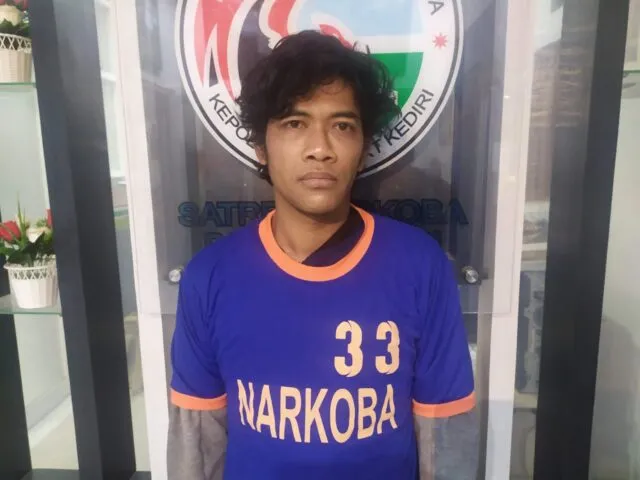 Pengedar Sabu di Kediri Digerebek Polisi