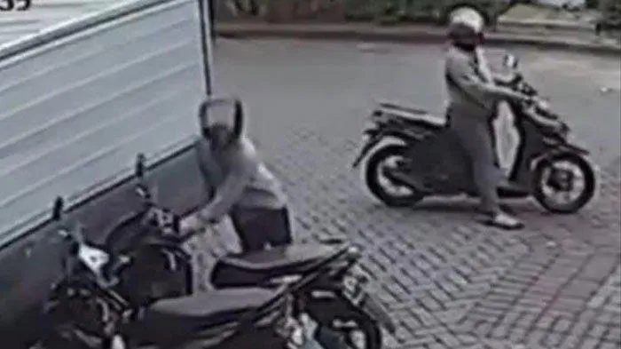 Motor Nyaris Lunas, Raib Digondol Maling