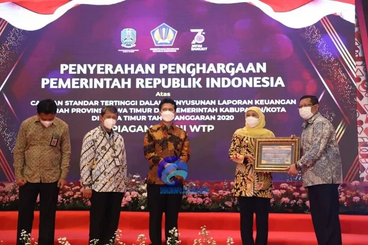 Pemerintah Kabupaten Tulungagung Raih Penghargaan WTP dari BPK RI