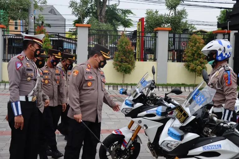 Polres Gresik Gelar Apel Kesiapan Operasi Zebra Semeru