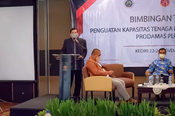 Kuatkan Kapasitas Tenaga Pendamping Lapangan Prodamas Plus, Pemkot Kediri Adakan BIMTEK