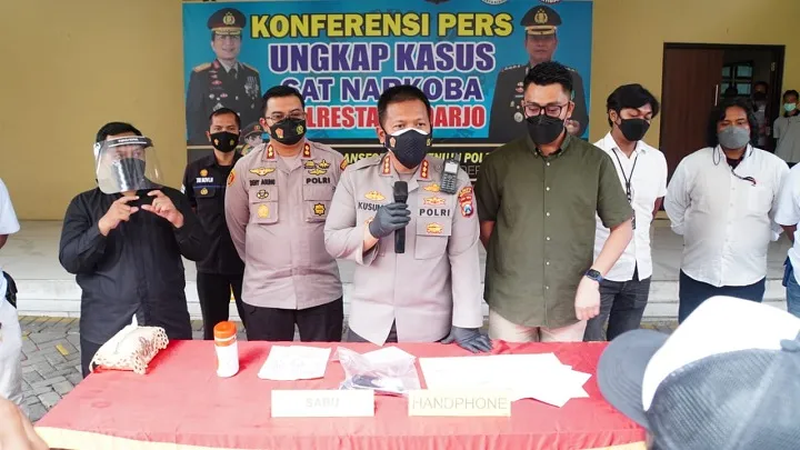Kabur Terjun Sungai Selama 4 Jam, Tersangka Narkoba Dibekuk