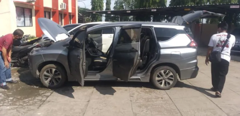 Reskrim Polsek Beji Berhasil Amankan Mitsubishi Expander Curian