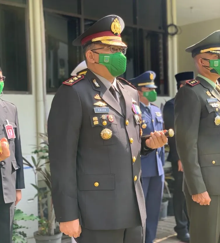 Kapolres Pasuruan-Forkopimda Pasuruan Ikuti Upacara Hari Pahlawan 10 November