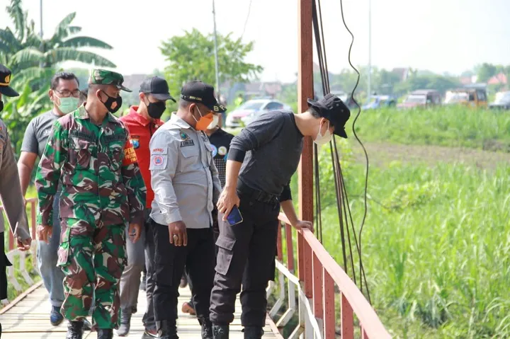 Sisir Daerah Langganan Banjir, Kapolresta Mojokerto Janjikan Solusi