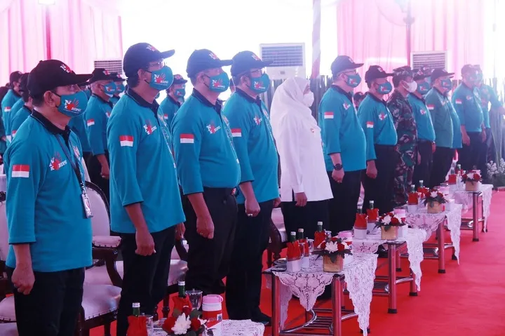 Forkopimda Jatim Peringati Hakordia 2021