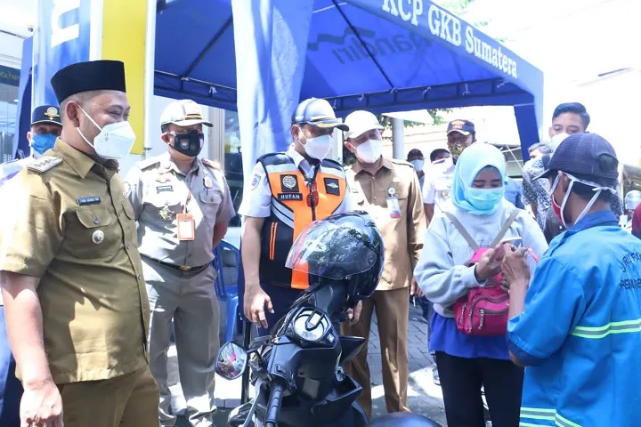 Gus Yani Pantau Uji Coba Penerapan e-Parkir