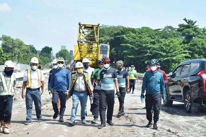 Terus Dikebut, Frontage Road Sidoarjo Segmen 1 Aloha Segera Tuntas