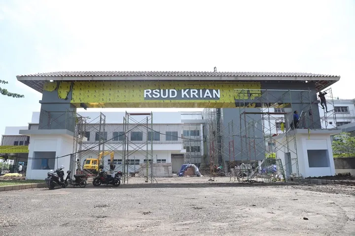 Akhir Tahun Tuntas, Pembangunan RSUD Sidoarjo Barat Capai 95 Persen